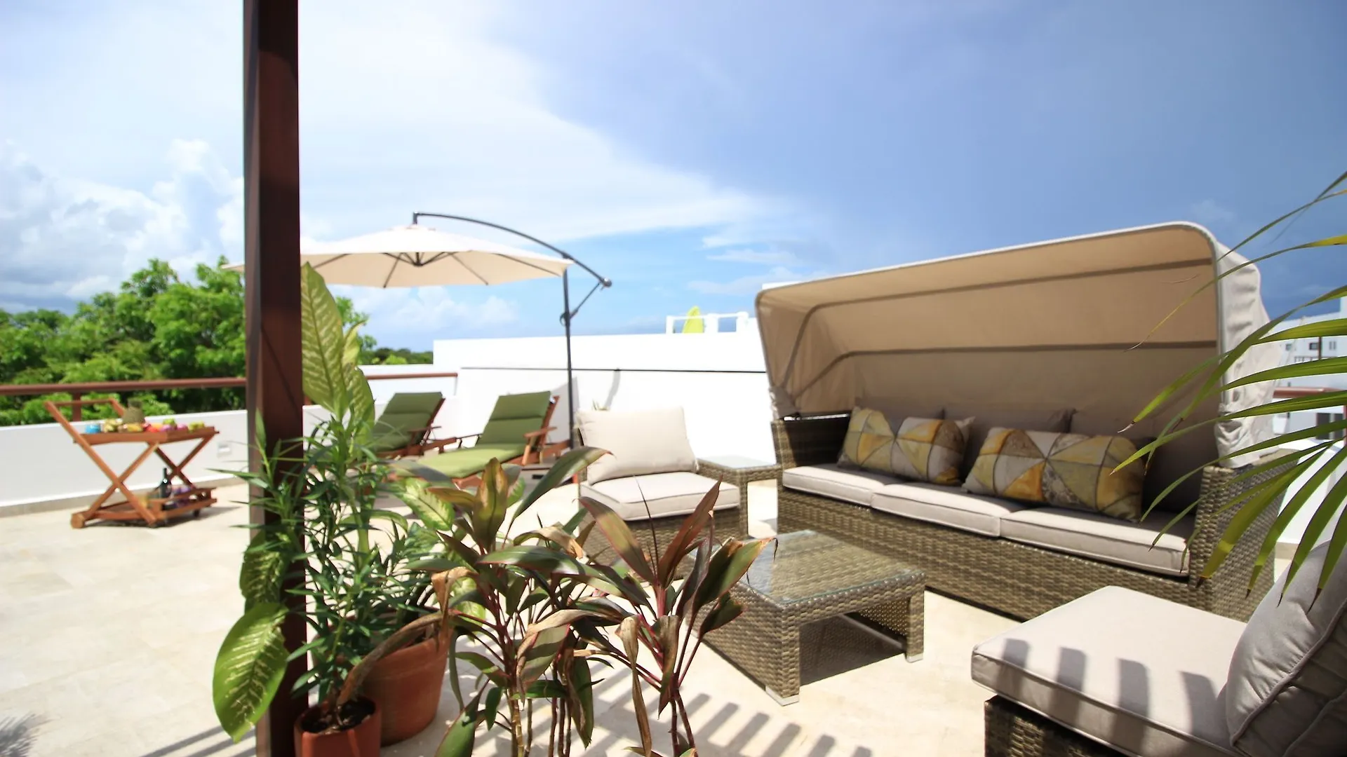 Penthouse Panoramic View By Olahola Apartment Akumal Mexico